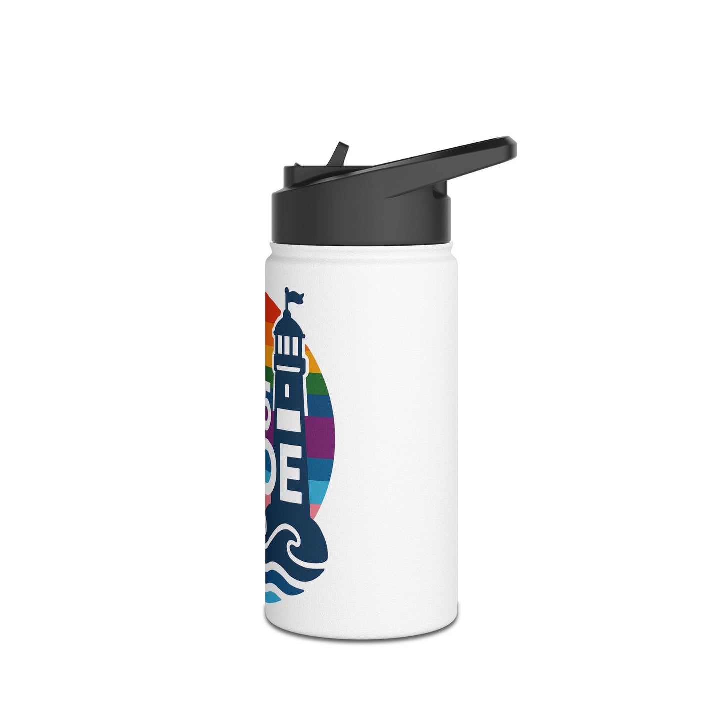 CT5 Pride Stainless Steel Water Bottle, Eco-Friendly Hydration, LGBTQ+ Pride Gift, Travel Mug, Summer Festival Accessory, Outdoor Sports Gear
