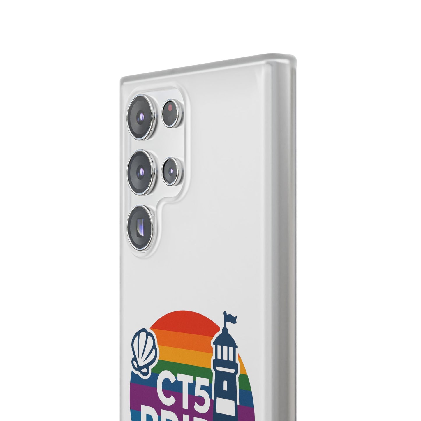 CT5 Pride Colorful Phone Case, LGBTQIA+ Flexi Cases, Love for All Gifts, Stylish Phone Accessories, Pride Month Celebration