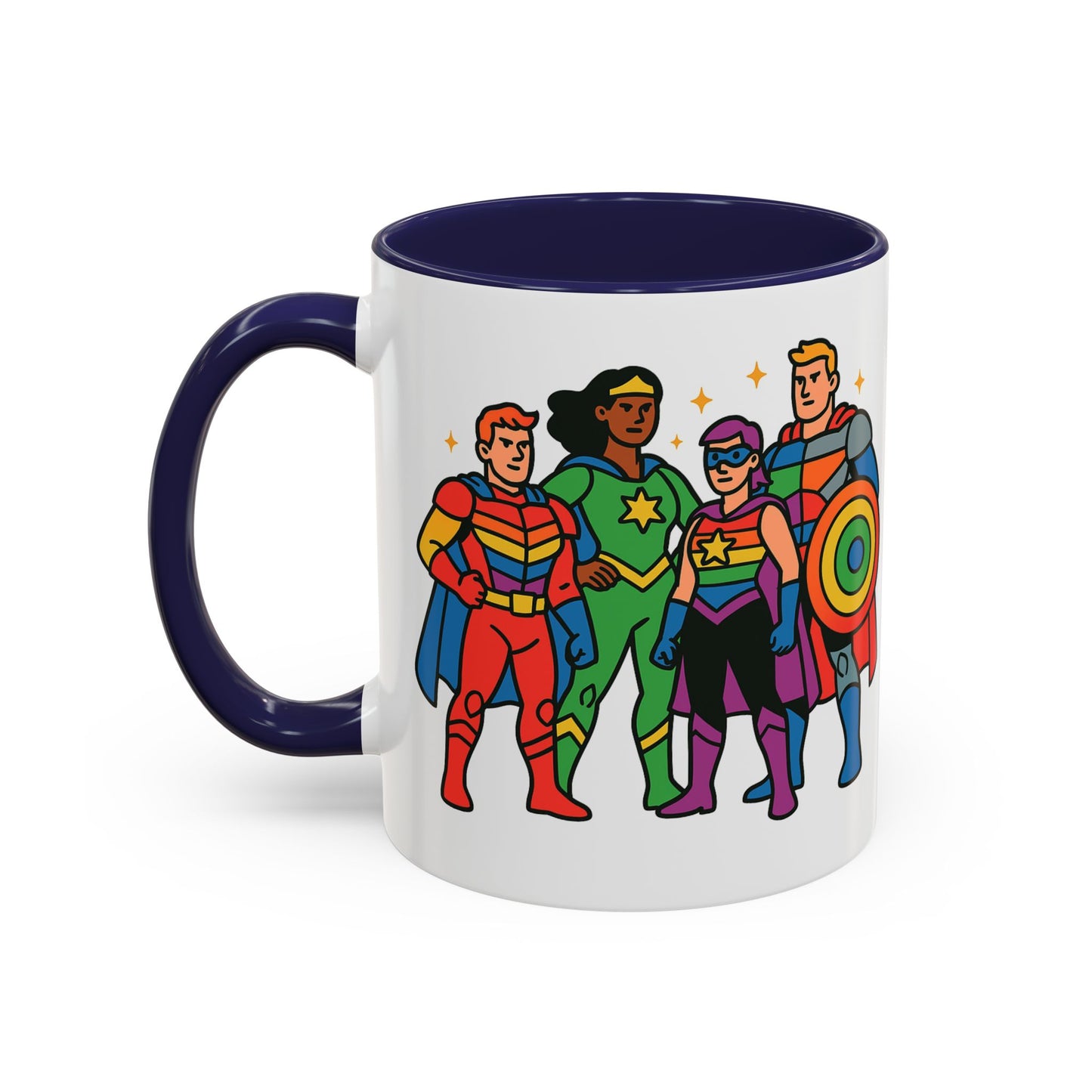 Queer League - Accent Coffee Mug (11, 15oz)
