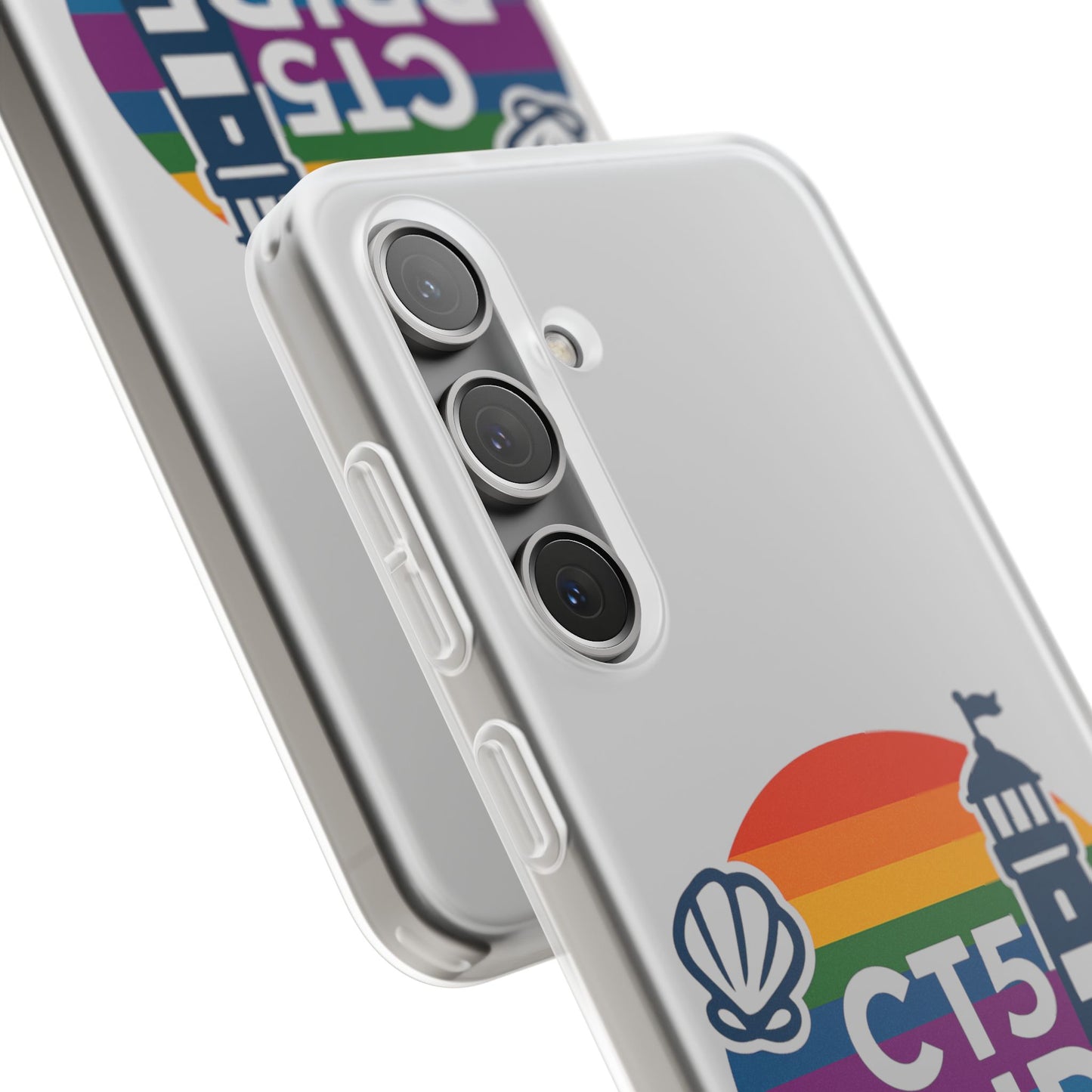 CT5 Pride Colorful Phone Case, LGBTQIA+ Flexi Cases, Love for All Gifts, Stylish Phone Accessories, Pride Month Celebration