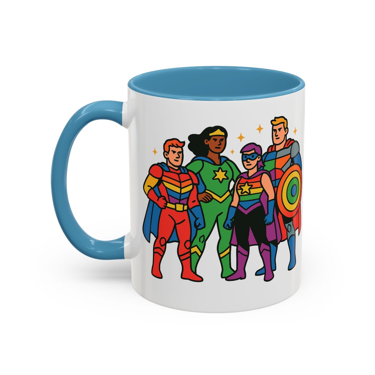Queer League - Accent Coffee Mug (11, 15oz)