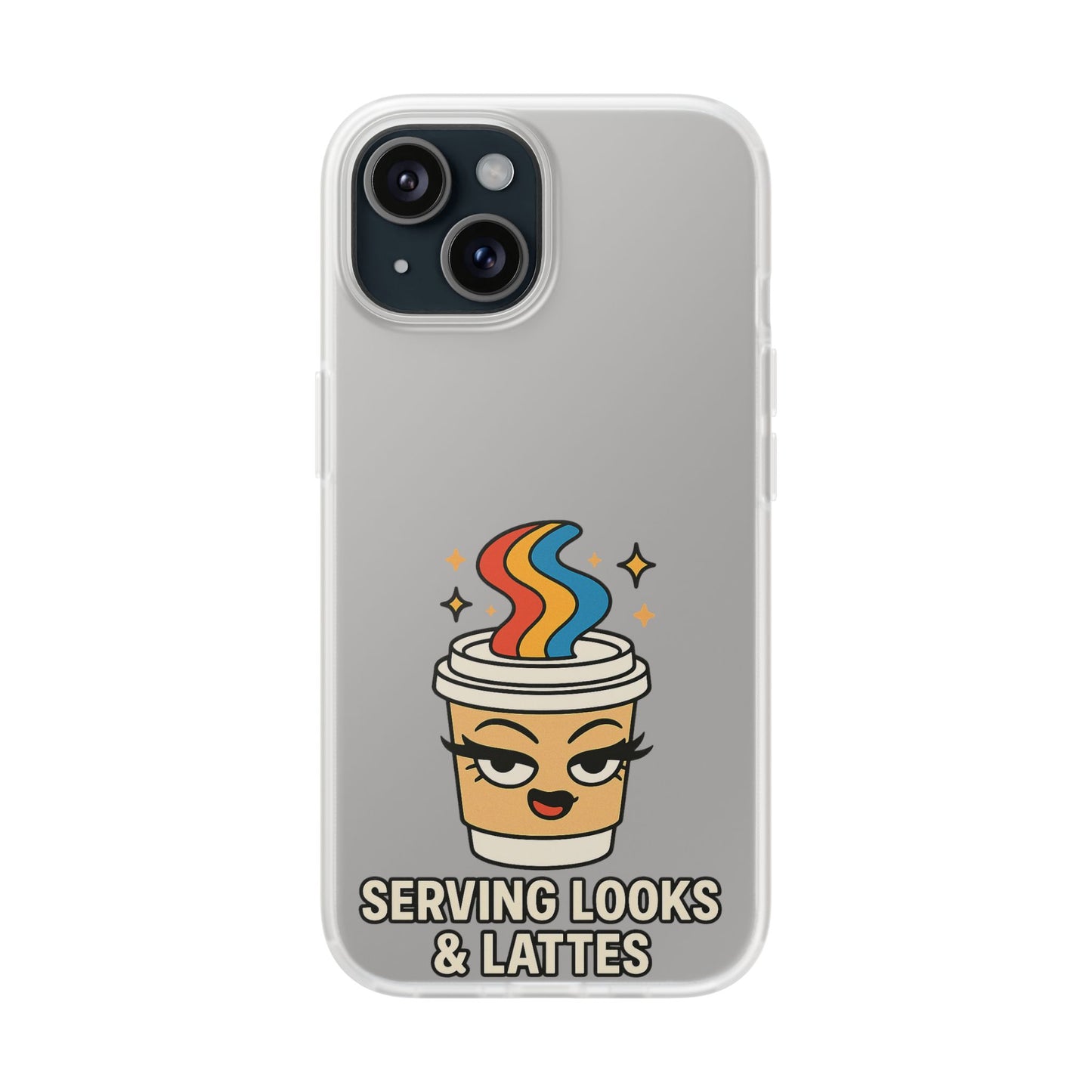 Colorful CT5 Pride (Serving Latte's) Phone Case, LGBTQIA+ Flexi Cases, Love for All Gifts, Stylish Phone Accessories, Pride Month Celebration