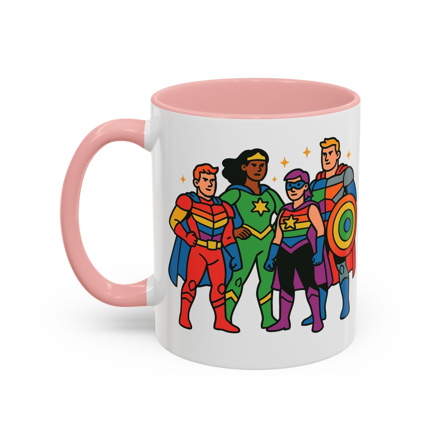 Queer League - Accent Coffee Mug (11, 15oz)