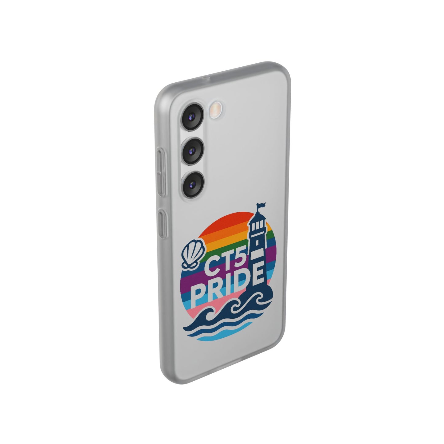 CT5 Pride Colorful Phone Case, LGBTQIA+ Flexi Cases, Love for All Gifts, Stylish Phone Accessories, Pride Month Celebration