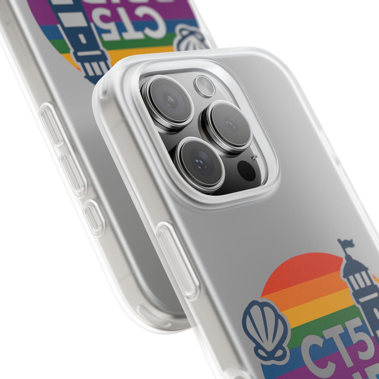 CT5 Pride Colorful Phone Case, LGBTQIA+ Flexi Cases, Love for All Gifts, Stylish Phone Accessories, Pride Month Celebration