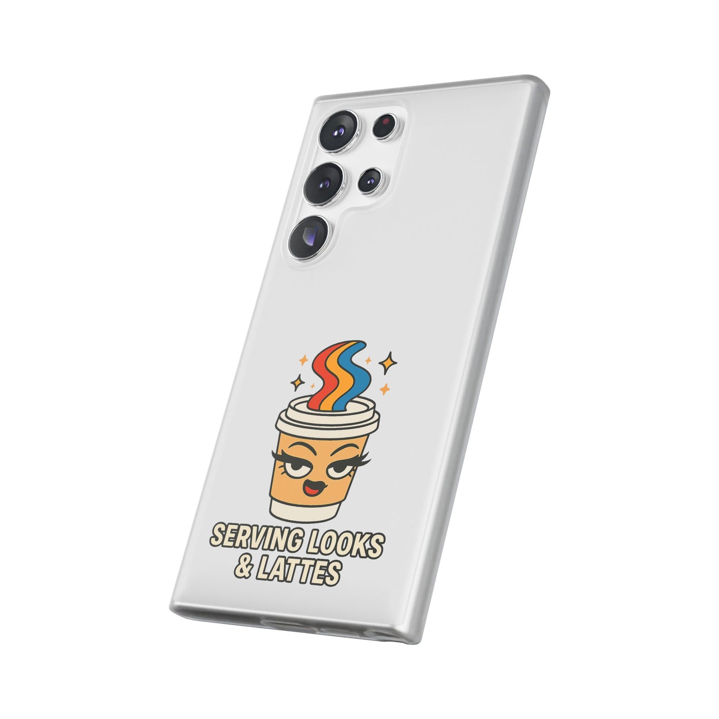 Colorful CT5 Pride (Serving Latte's) Phone Case, LGBTQIA+ Flexi Cases, Love for All Gifts, Stylish Phone Accessories, Pride Month Celebration