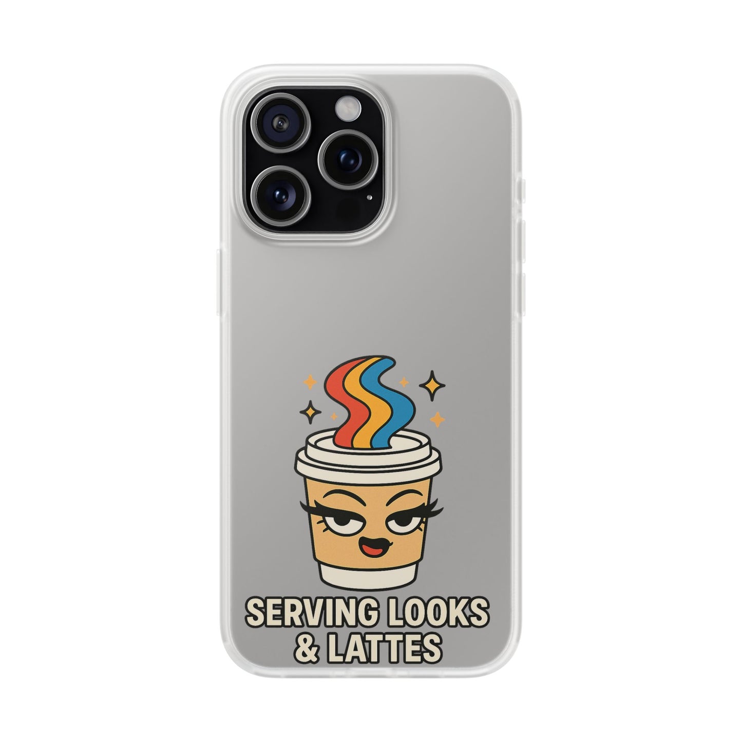 Colorful CT5 Pride (Serving Latte's) Phone Case, LGBTQIA+ Flexi Cases, Love for All Gifts, Stylish Phone Accessories, Pride Month Celebration