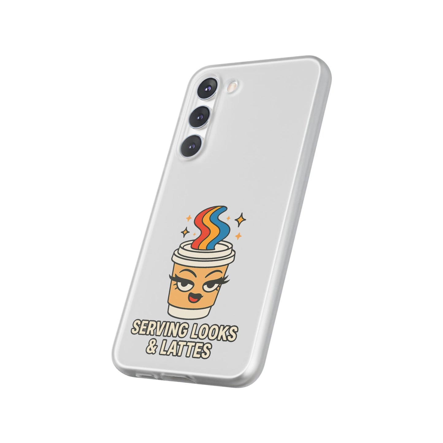 Colorful CT5 Pride (Serving Latte's) Phone Case, LGBTQIA+ Flexi Cases, Love for All Gifts, Stylish Phone Accessories, Pride Month Celebration