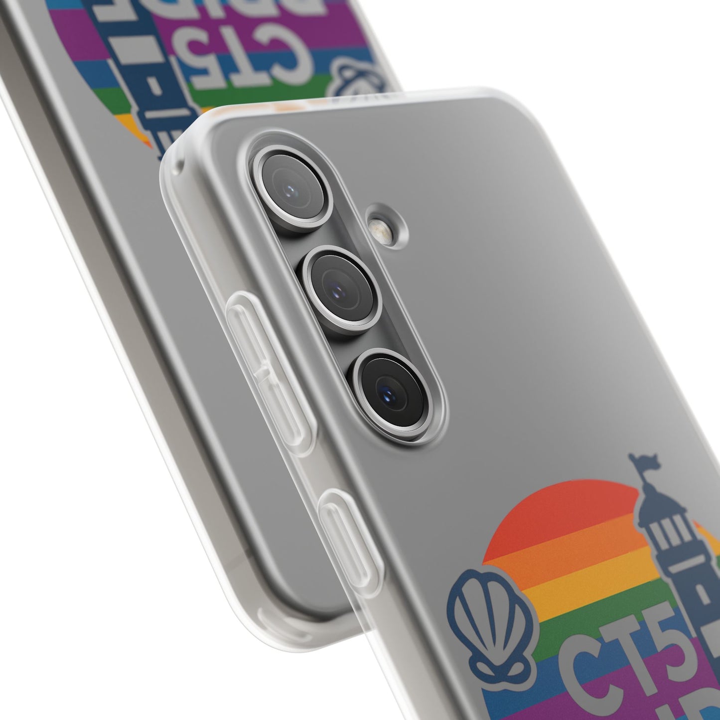 CT5 Pride Colorful Phone Case, LGBTQIA+ Flexi Cases, Love for All Gifts, Stylish Phone Accessories, Pride Month Celebration