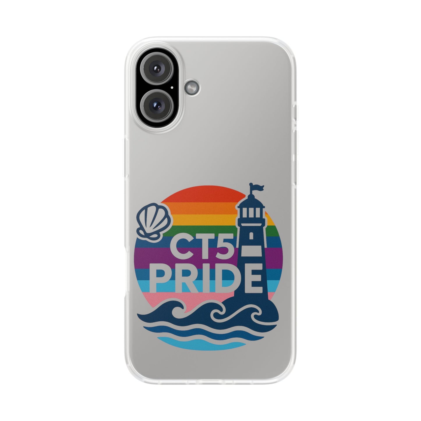 CT5 Pride Colorful Phone Case, LGBTQIA+ Flexi Cases, Love for All Gifts, Stylish Phone Accessories, Pride Month Celebration