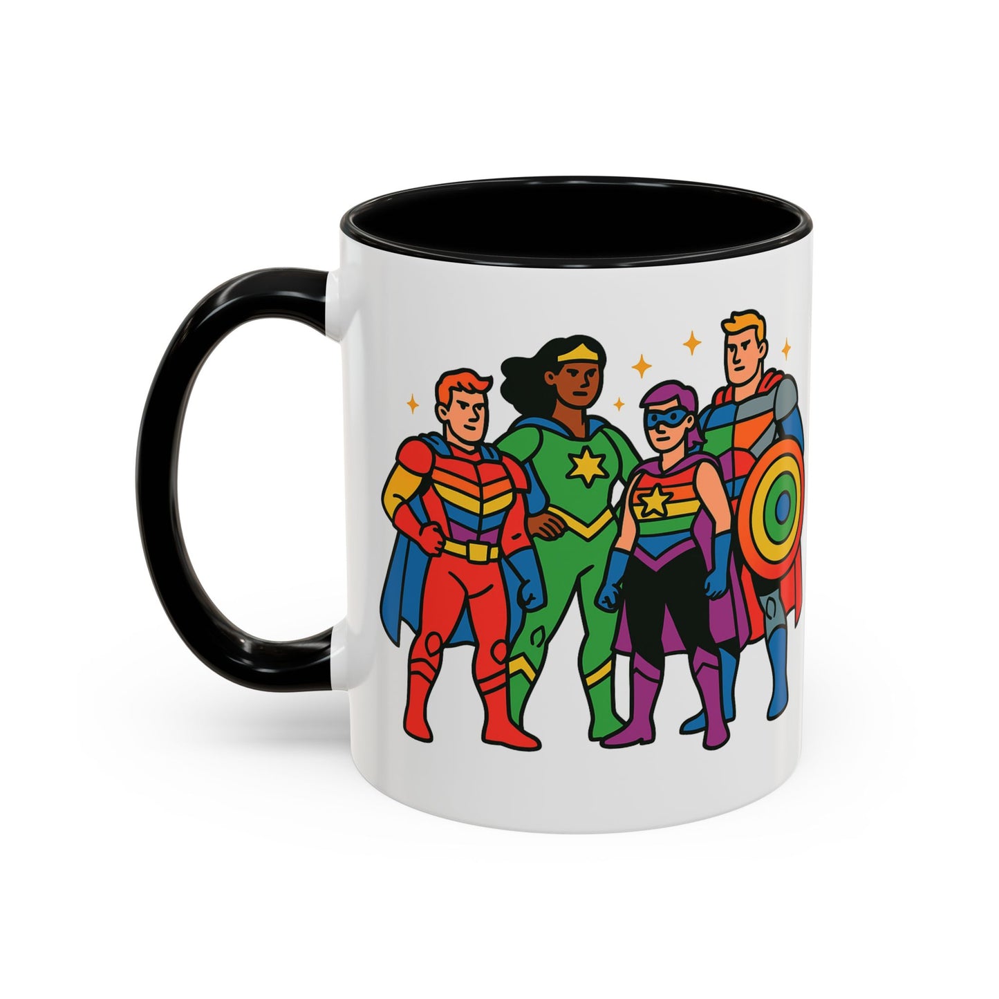 Queer League - Accent Coffee Mug (11, 15oz)