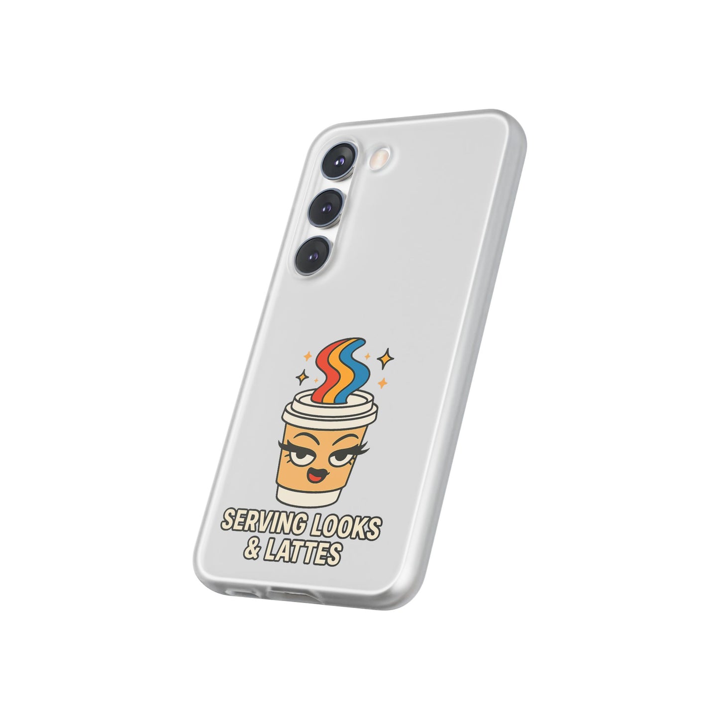 Colorful CT5 Pride (Serving Latte's) Phone Case, LGBTQIA+ Flexi Cases, Love for All Gifts, Stylish Phone Accessories, Pride Month Celebration