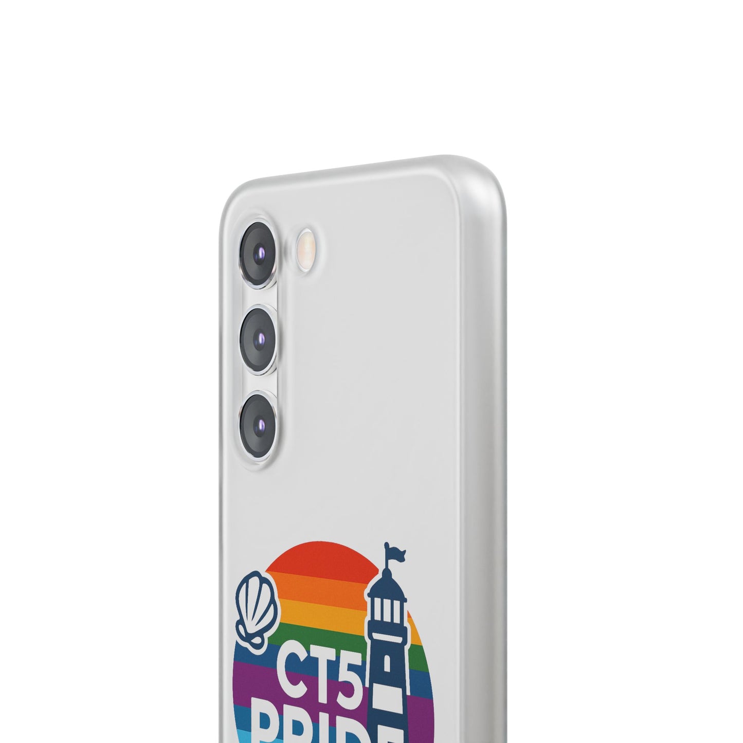 CT5 Pride Colorful Phone Case, LGBTQIA+ Flexi Cases, Love for All Gifts, Stylish Phone Accessories, Pride Month Celebration