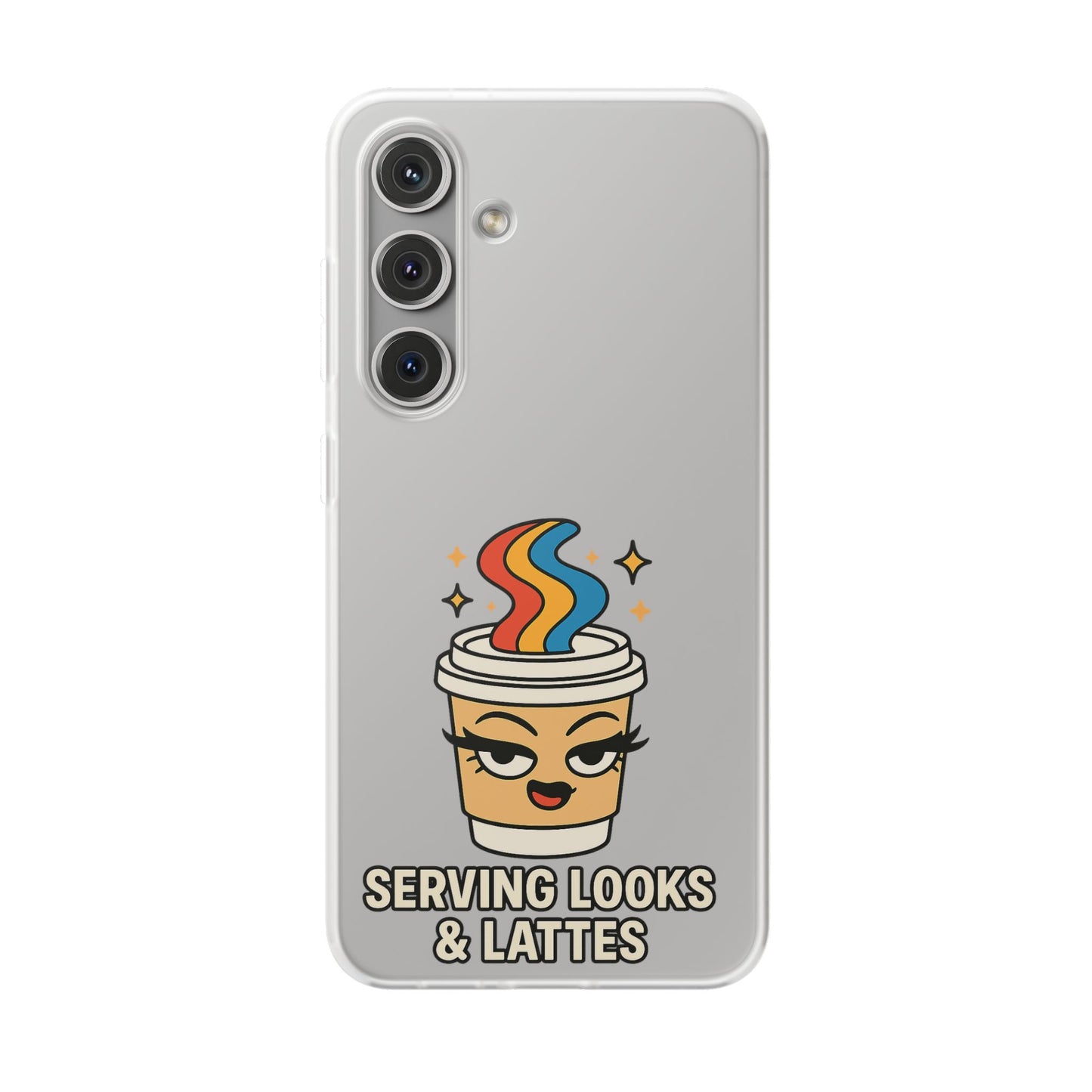 Colorful CT5 Pride (Serving Latte's) Phone Case, LGBTQIA+ Flexi Cases, Love for All Gifts, Stylish Phone Accessories, Pride Month Celebration