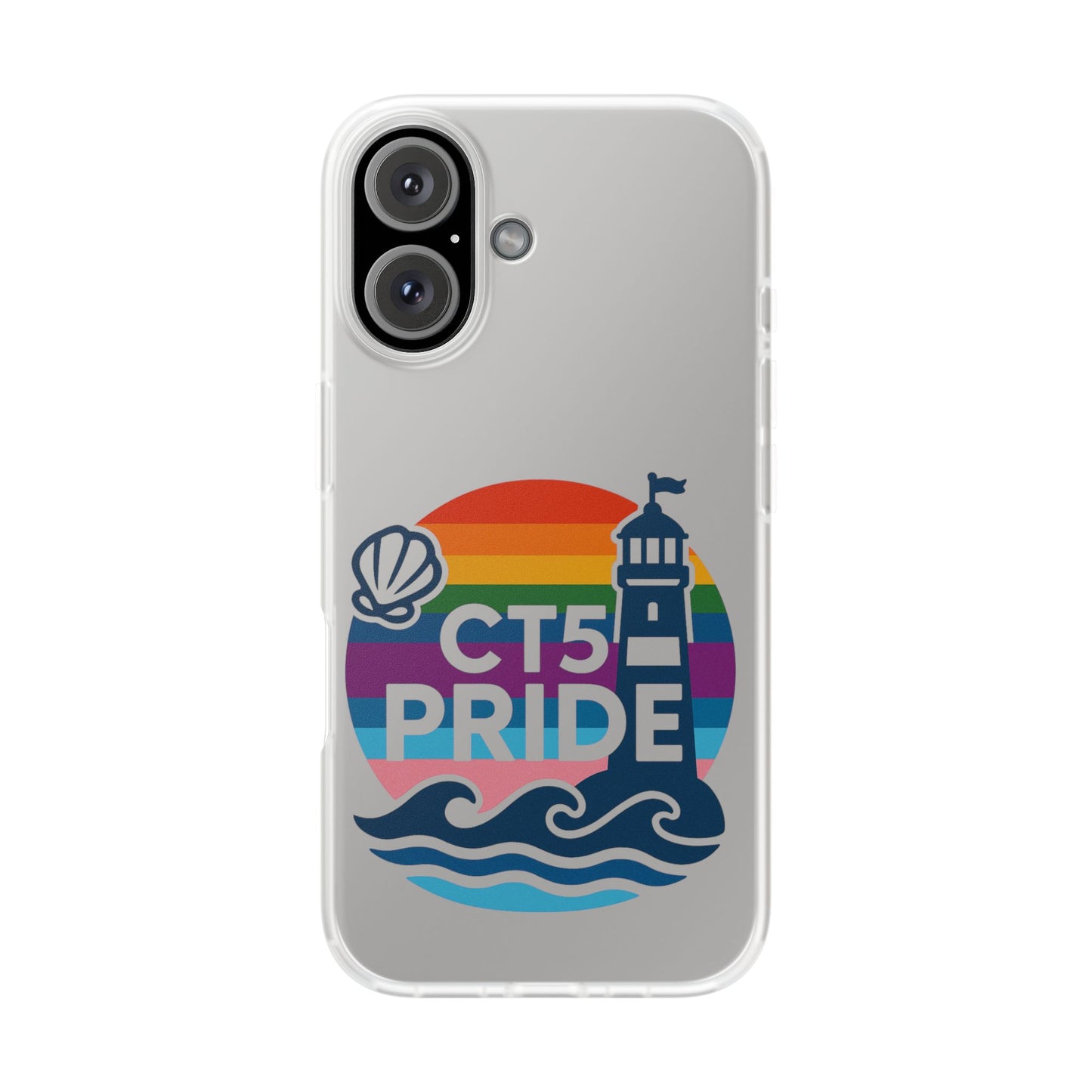 CT5 Pride Colorful Phone Case, LGBTQIA+ Flexi Cases, Love for All Gifts, Stylish Phone Accessories, Pride Month Celebration