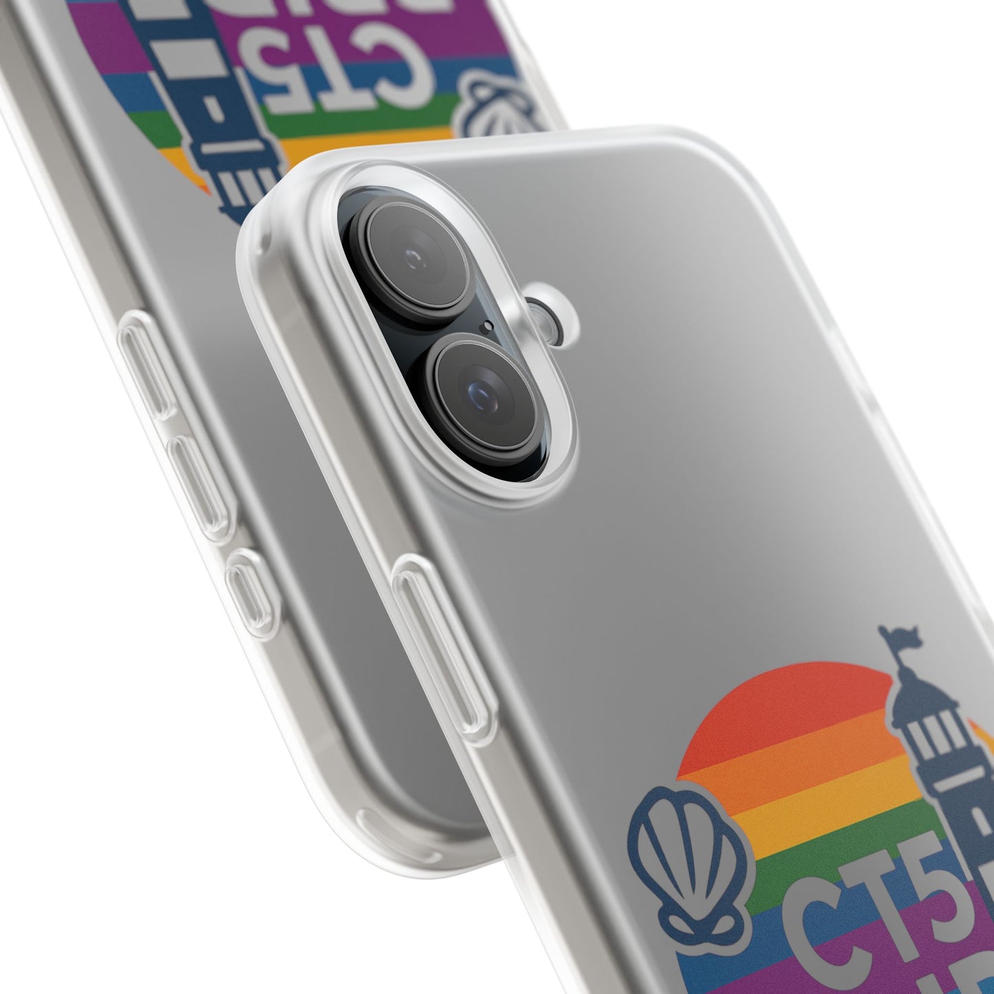 CT5 Pride Colorful Phone Case, LGBTQIA+ Flexi Cases, Love for All Gifts, Stylish Phone Accessories, Pride Month Celebration