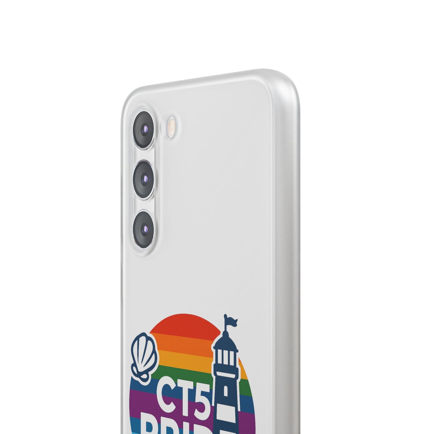 CT5 Pride Colorful Phone Case, LGBTQIA+ Flexi Cases, Love for All Gifts, Stylish Phone Accessories, Pride Month Celebration