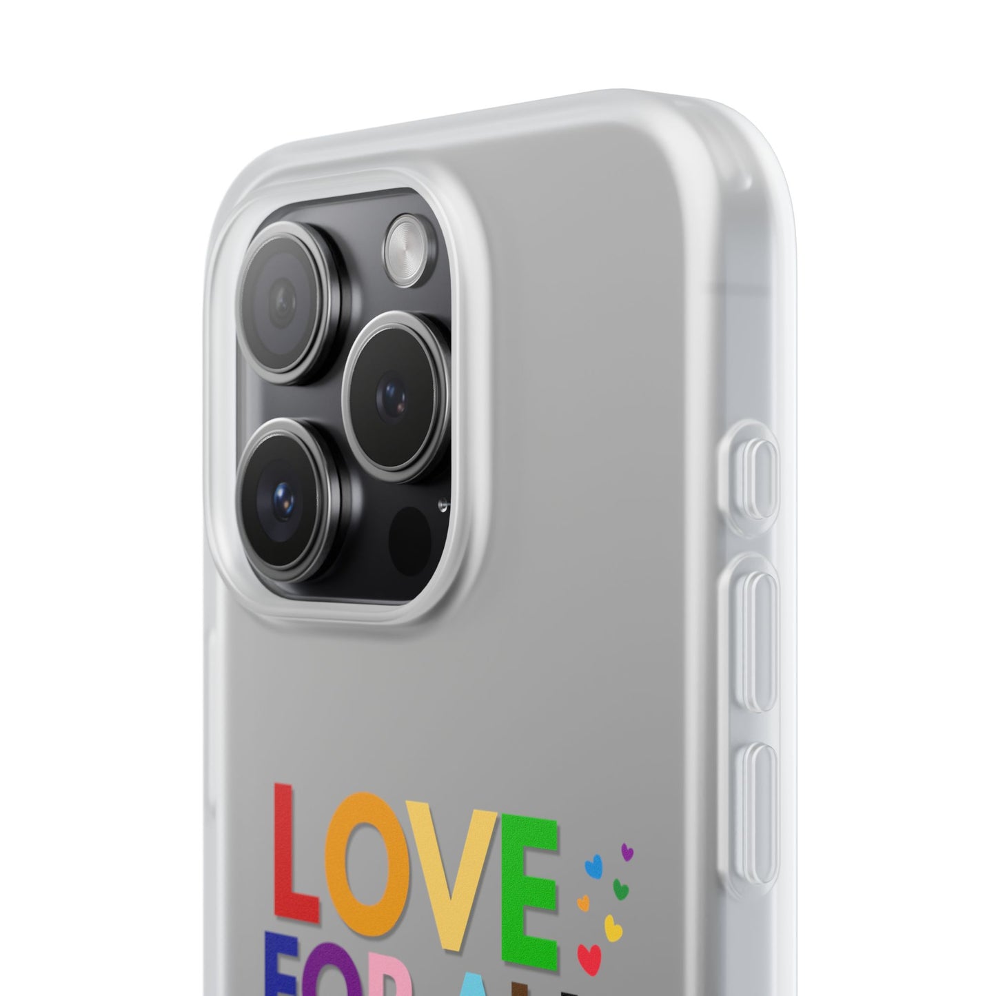 Colorful CT5 Pride (Love for all) Phone Case, LGBTQIA+ Flexi Cases, Love for All Gifts, Stylish Phone Accessories, Pride Month Celebration