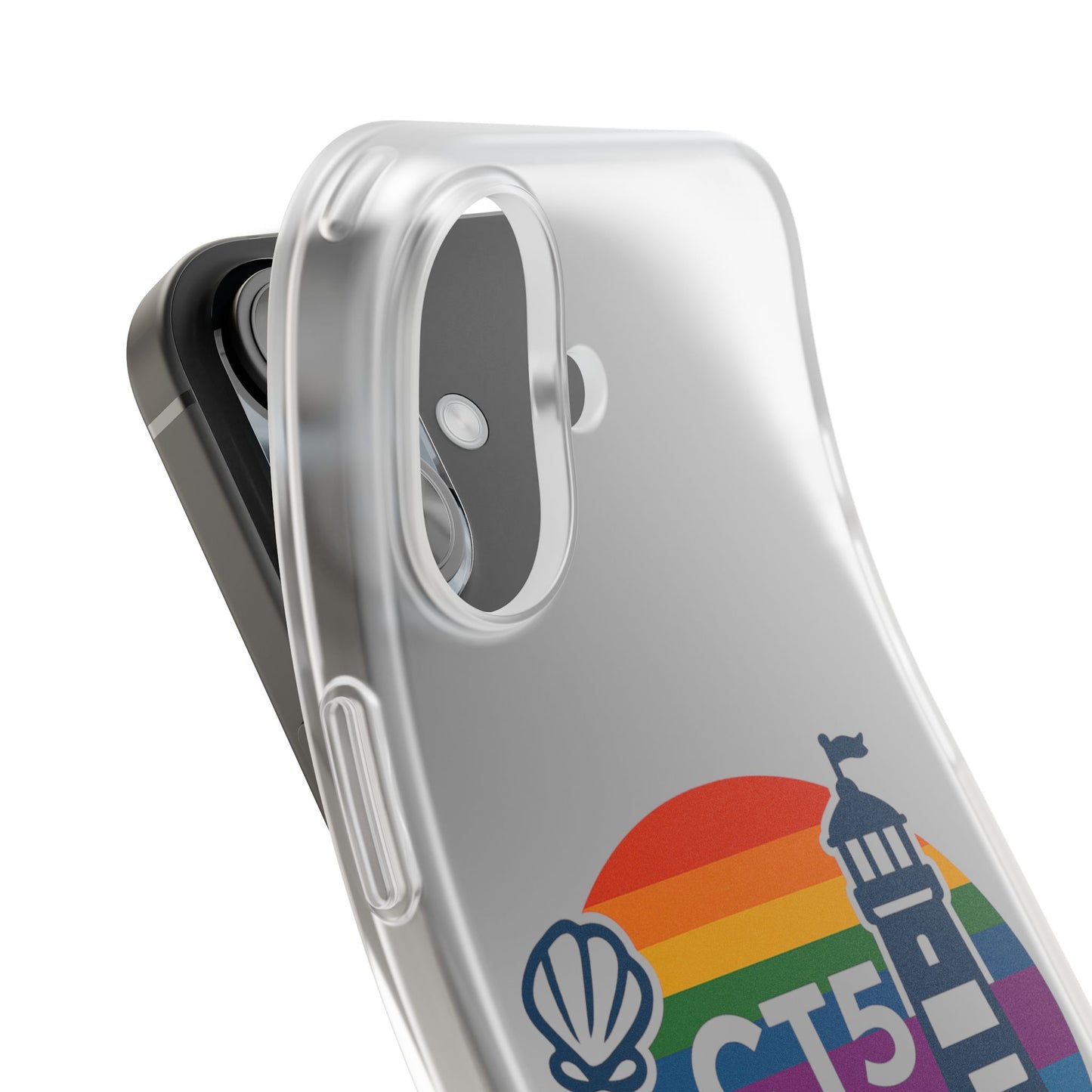 CT5 Pride Colorful Phone Case, LGBTQIA+ Flexi Cases, Love for All Gifts, Stylish Phone Accessories, Pride Month Celebration