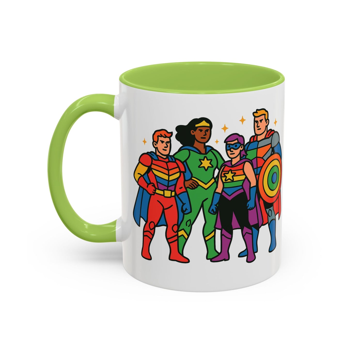 Queer League - Accent Coffee Mug (11, 15oz)