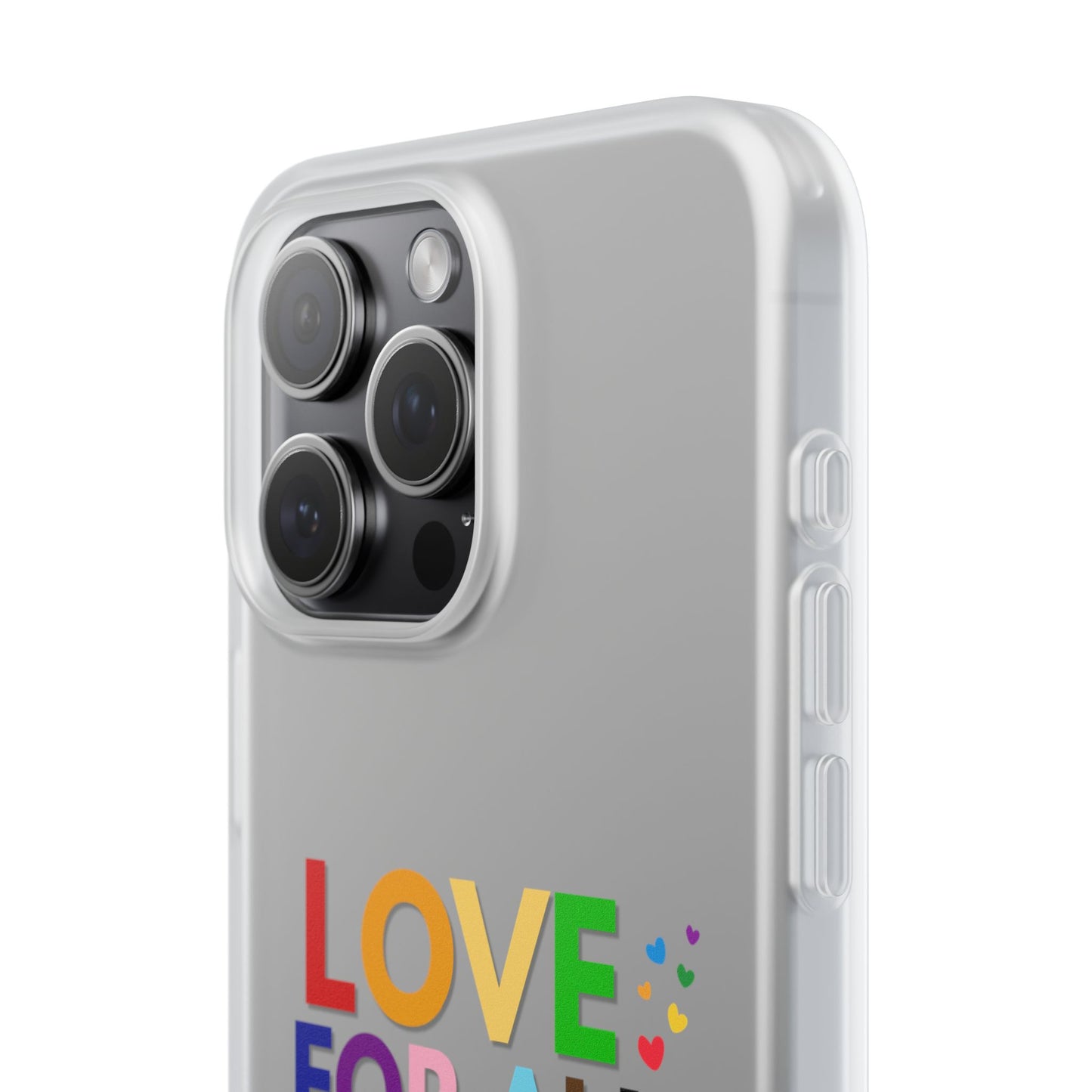 Colorful CT5 Pride (Love for all) Phone Case, LGBTQIA+ Flexi Cases, Love for All Gifts, Stylish Phone Accessories, Pride Month Celebration