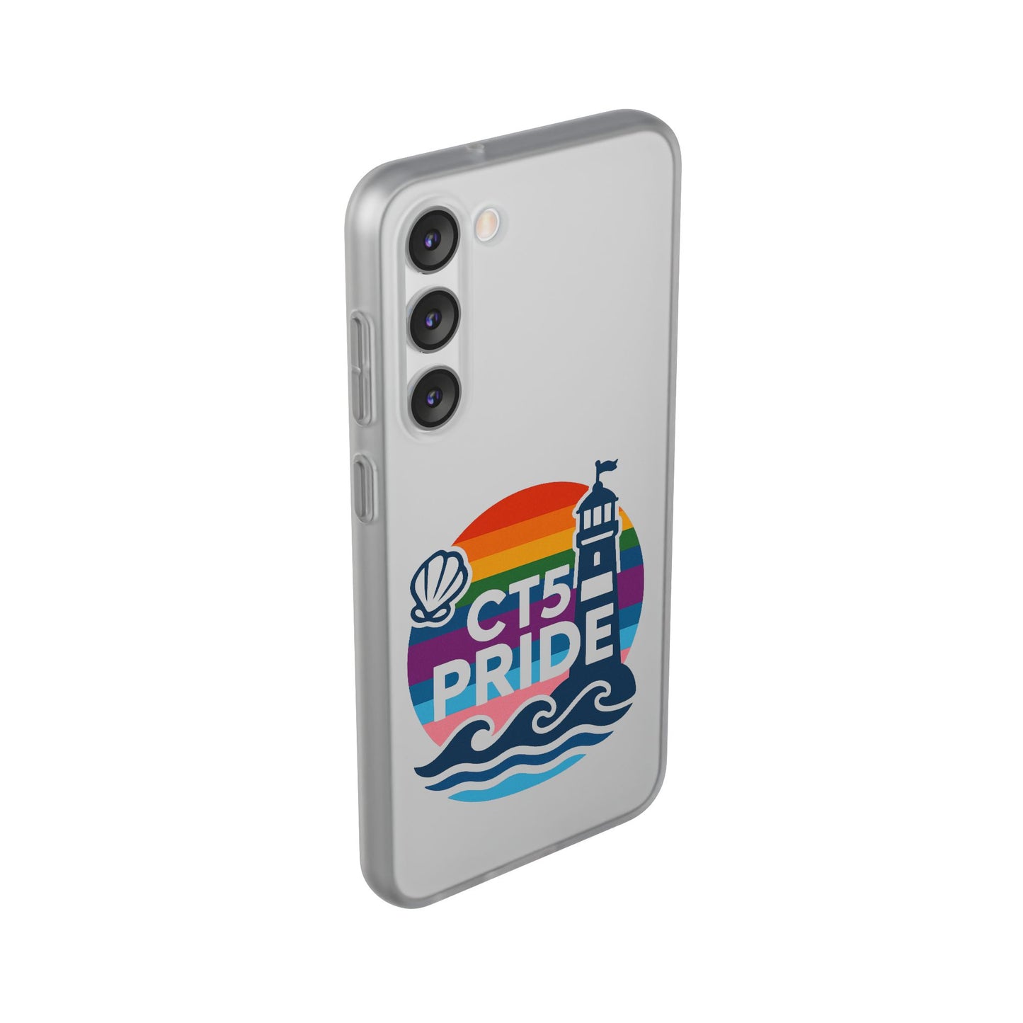 CT5 Pride Colorful Phone Case, LGBTQIA+ Flexi Cases, Love for All Gifts, Stylish Phone Accessories, Pride Month Celebration
