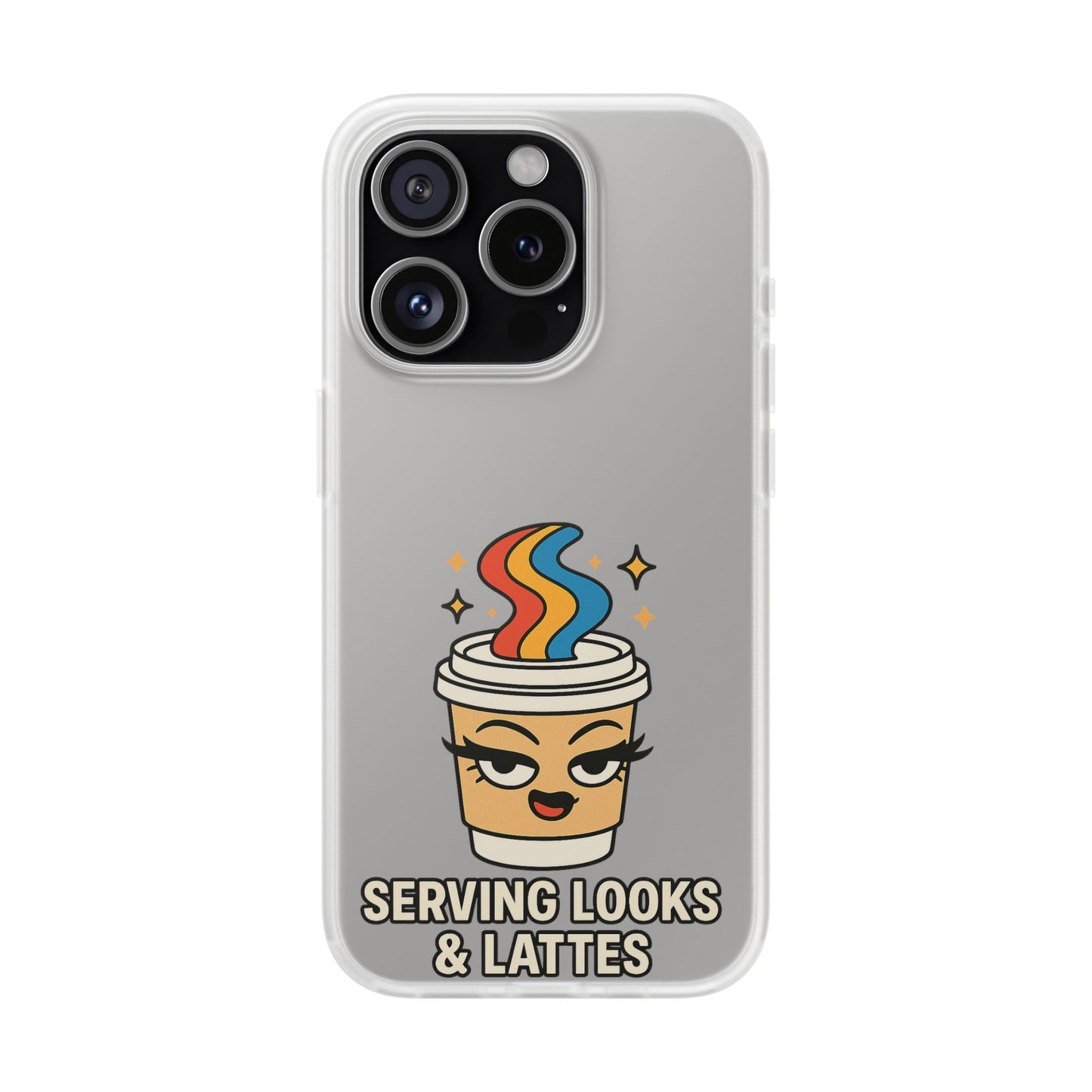 Colorful CT5 Pride (Serving Latte's) Phone Case, LGBTQIA+ Flexi Cases, Love for All Gifts, Stylish Phone Accessories, Pride Month Celebration