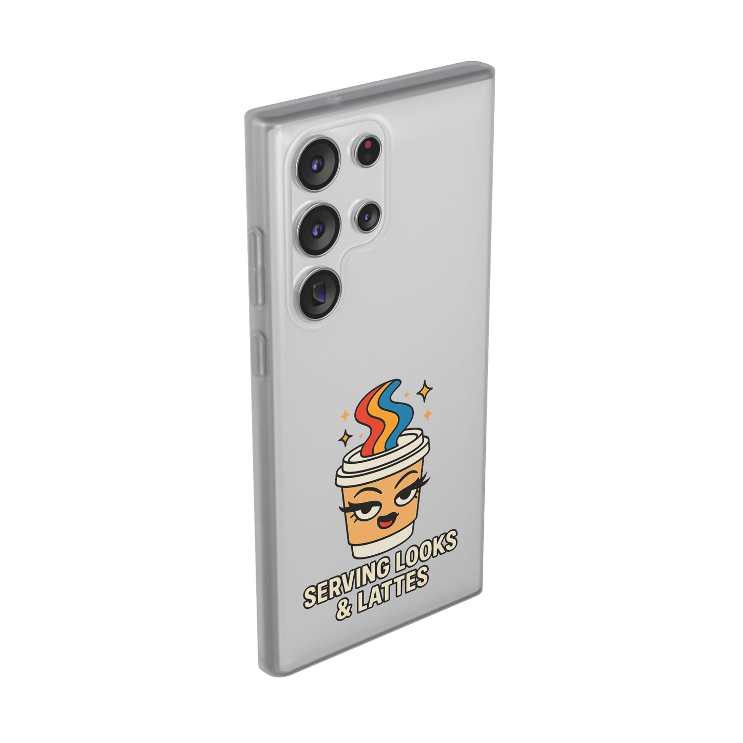 Colorful CT5 Pride (Serving Latte's) Phone Case, LGBTQIA+ Flexi Cases, Love for All Gifts, Stylish Phone Accessories, Pride Month Celebration