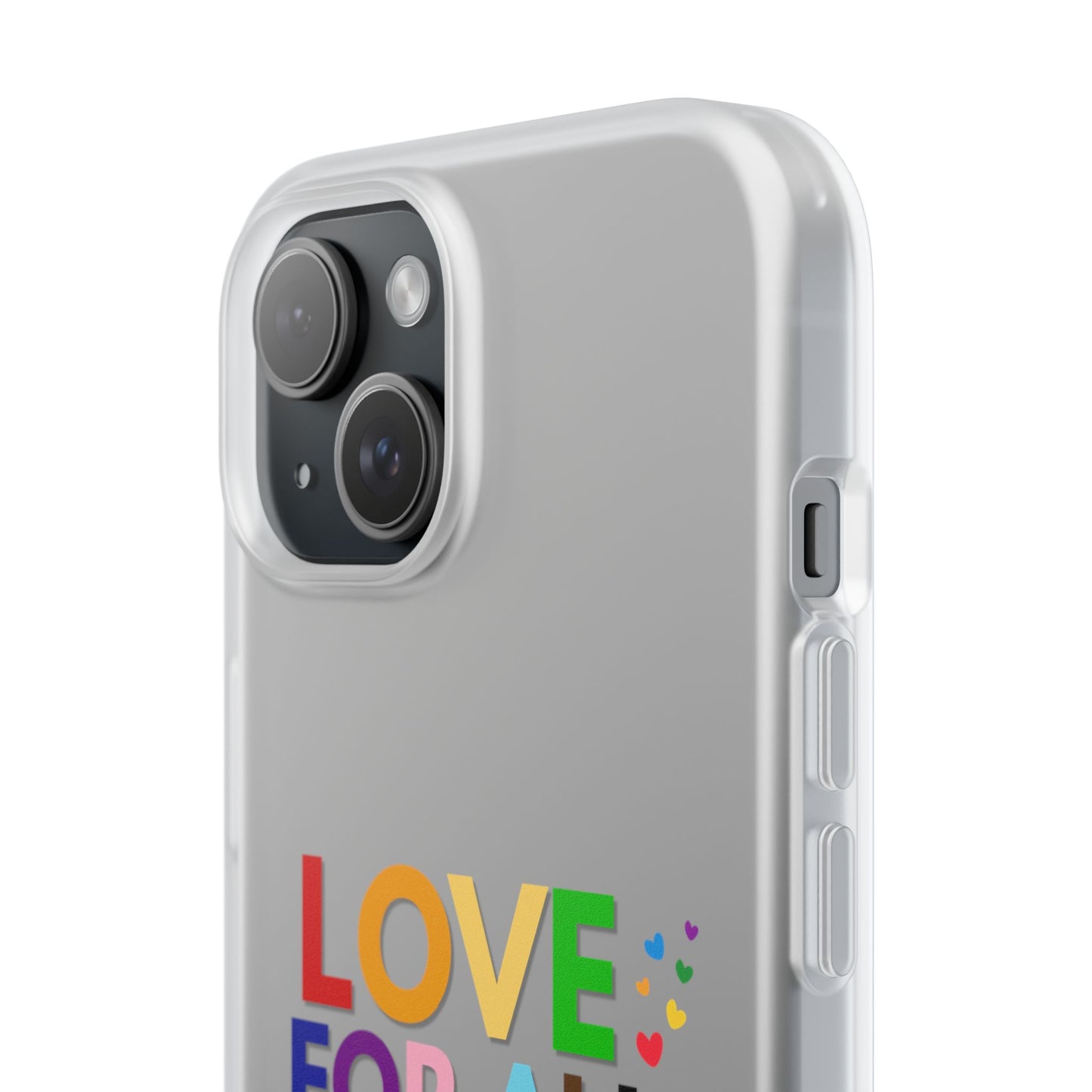 Colorful CT5 Pride (Love for all) Phone Case, LGBTQIA+ Flexi Cases, Love for All Gifts, Stylish Phone Accessories, Pride Month Celebration